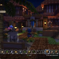 バザーっぽい街 夜 ドラゴンクエストビルダーズ DQB