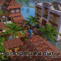 バザーっぽい街 上部から ドラゴンクエストビルダーズ DQB