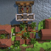 バザーっぽい街 俯瞰 ドラゴンクエストビルダーズ DQB